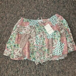 Floral Patchwork Skirt By HEYSON